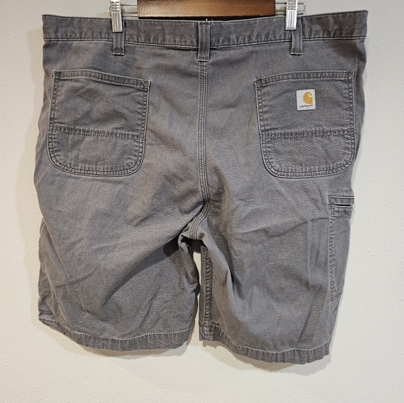 Gray carhartt Relaxed Fit shorts - Picture 6 of 10